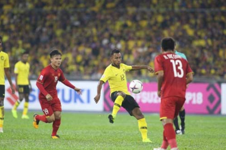 Piala AFF 2018: Ditahan 2-2, Timnas Vietnam Gagal Mempermalukan Malaysia