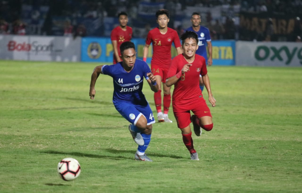 Timnas Indonesia U-23 Imbang 0-0 Kontra PSIM Jogja dalam Uji Coba