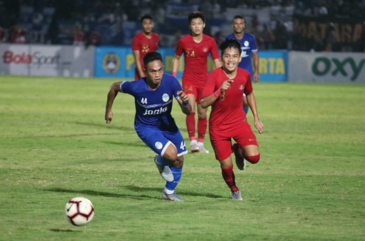 Timnas Indonesia U-23 Imbang 0-0 Kontra PSIM Jogja dalam Uji Coba