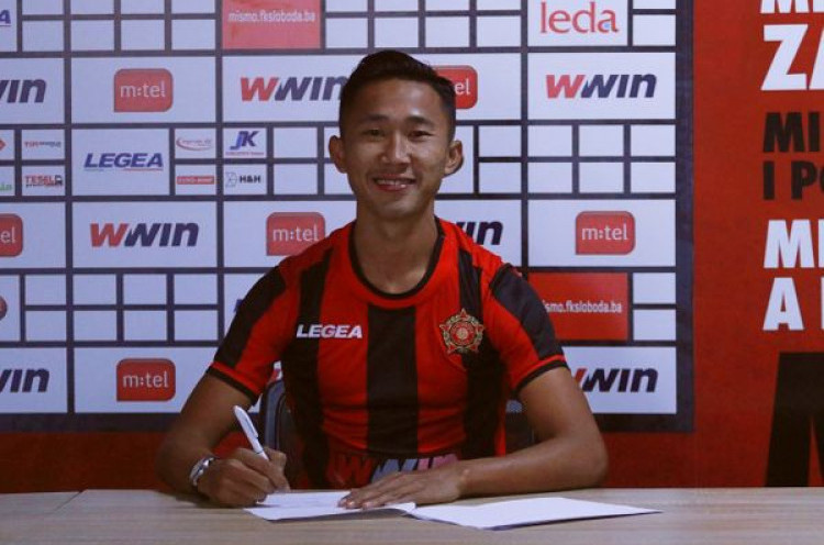 Resmi Diperkenalkan FK Sloboda, Miftah Anwar Sani Pemain Asia Kedua di Klub