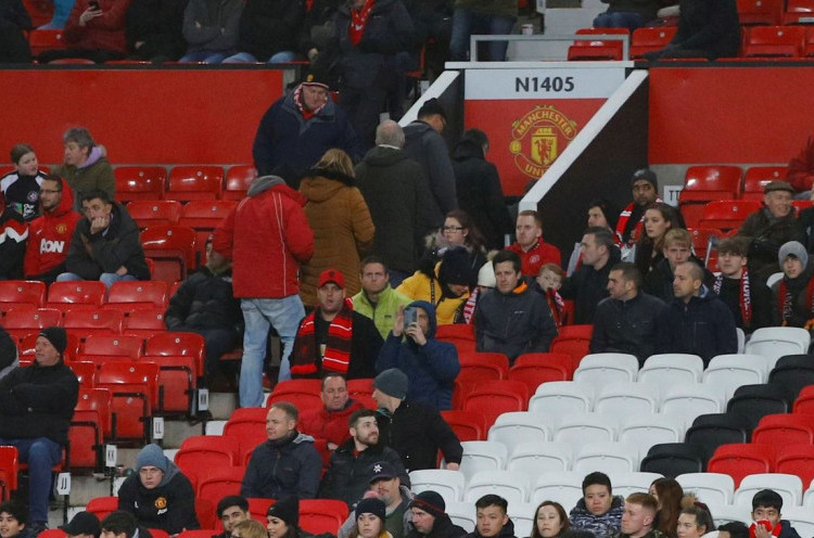 Jelang Lawan Liverpool, Tagar Empty Old Trafford Ramaikan Medsos
