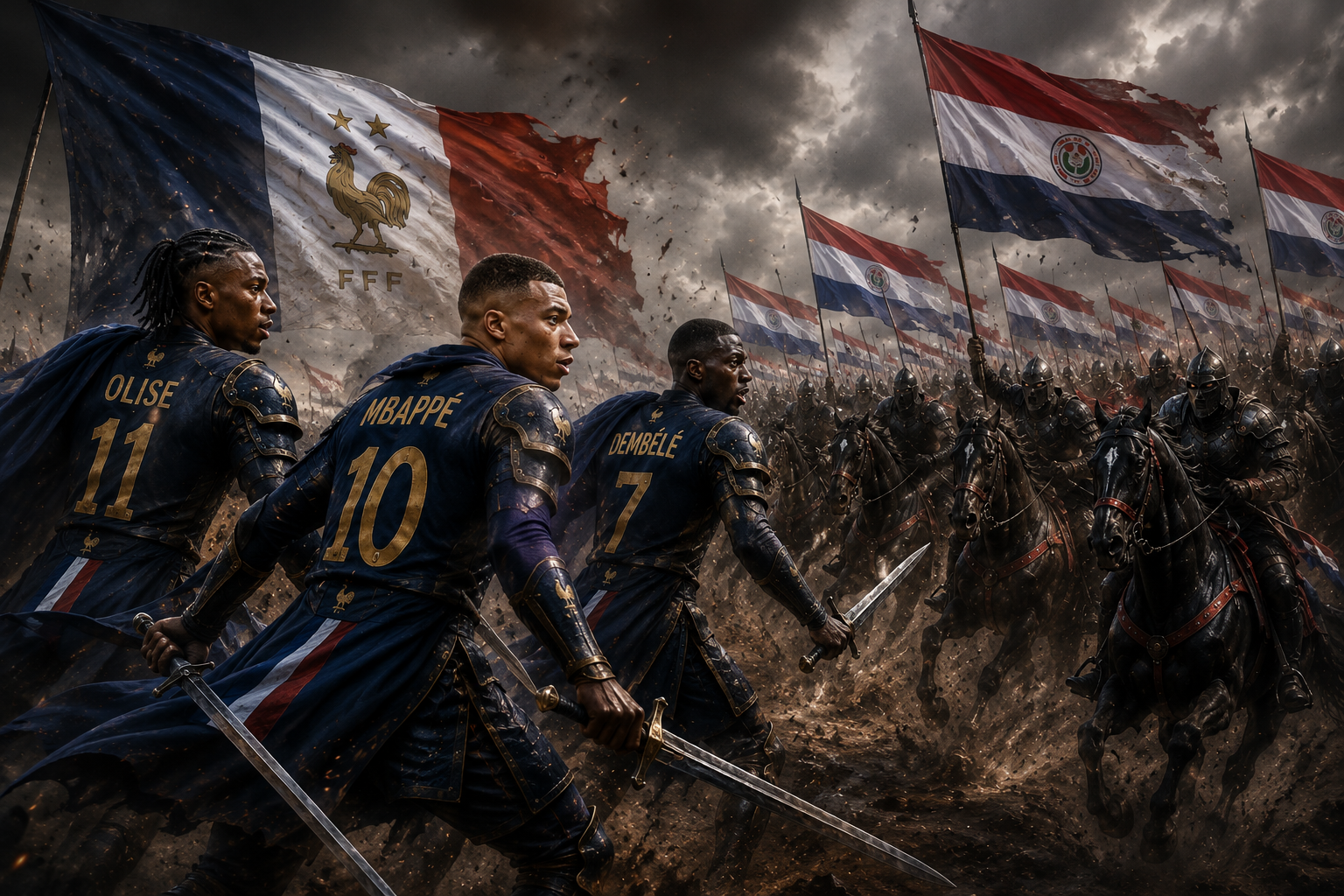 Simulator dengan Akurasi Tinggi Prediksi Skor Paraguay vs Prancis: Les Bleus Masih Terlalu Kuat
