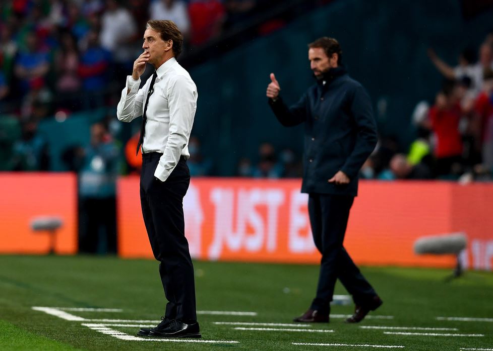 Italia Satu Grup dengan Inggris, Southgate dan Mancini Angkat Bicara