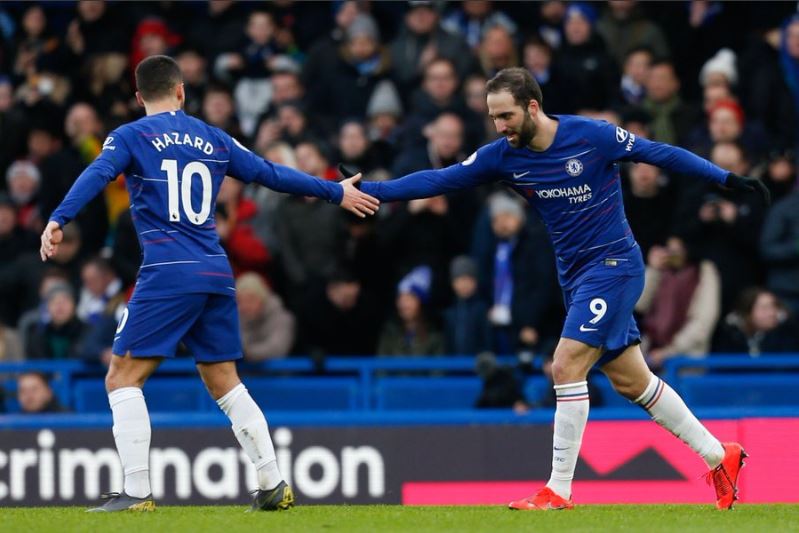 Bukti jika Gonzalo Higuain Bisa Jadi Tandem Maut Eden Hazard di Chelsea