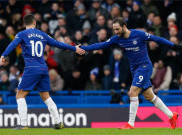 Bukti jika Gonzalo Higuain Bisa Jadi Tandem Maut Eden Hazard di Chelsea