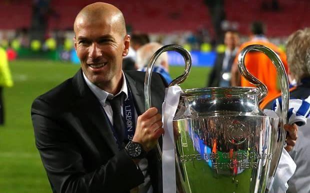 Zinedine Zidane Masuk Jajaran Elit Pelatih Top Eropa