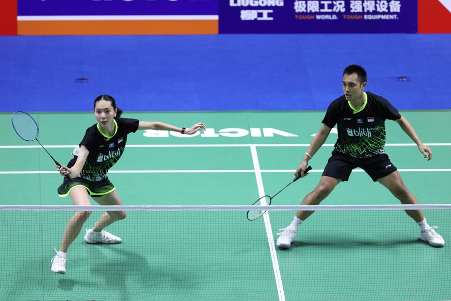 Babak Pertama China Open 2019: Hafiz/Gloria Kalah Empat Kali dari Ganda Campuran Thailand