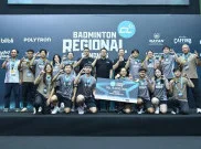 Tampil Gemilang, BINUS Jakarta Juara Beregu Campus League Badminton Regional Bandung