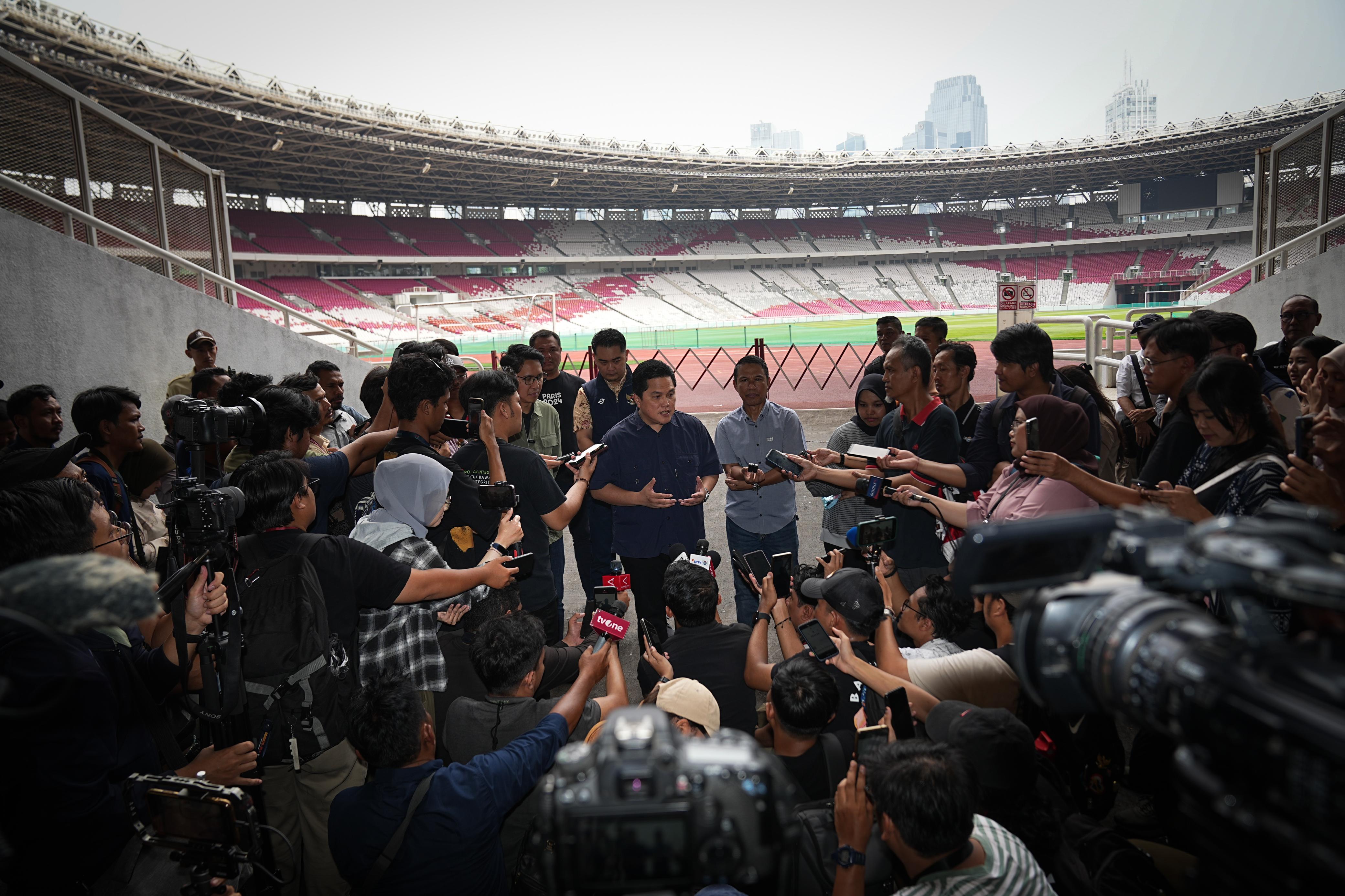 Ada 103 CCTV dan Pindai Garuda ID, Kenyamanan dan Keamanan Penonton Timnas di GBK Terjamin
