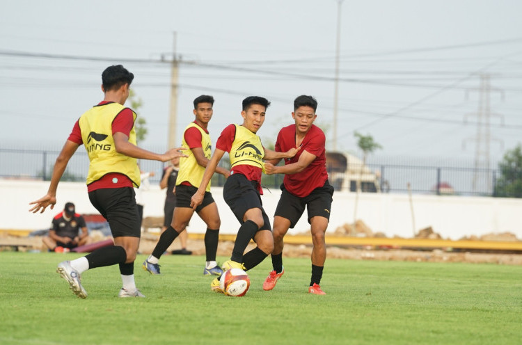 SEA Games 2023: Timnas Indonesia U-22 Latihan Perdana di Kamboja, Pemain dalam Kondisi Fit