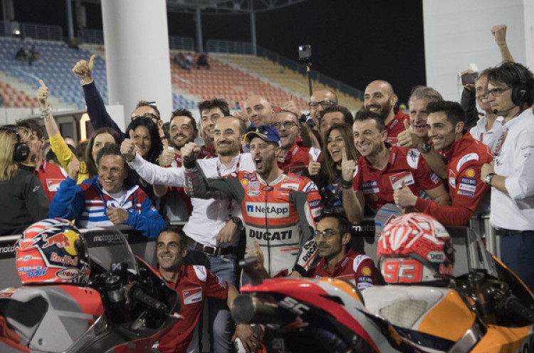 Terkuak Lap Time Andrea Dovizioso di MotoGP Qatar, Menakutkan, Cepat Sampai Lap Terakhir