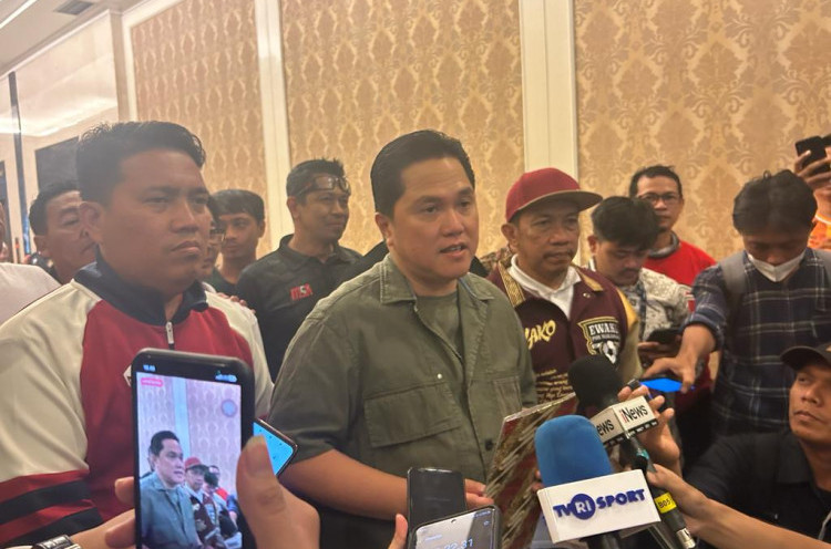Erick Thohir Buka Peluang Pindahkan Venue Timnas Indonesia Vs Brunei dari Palembang