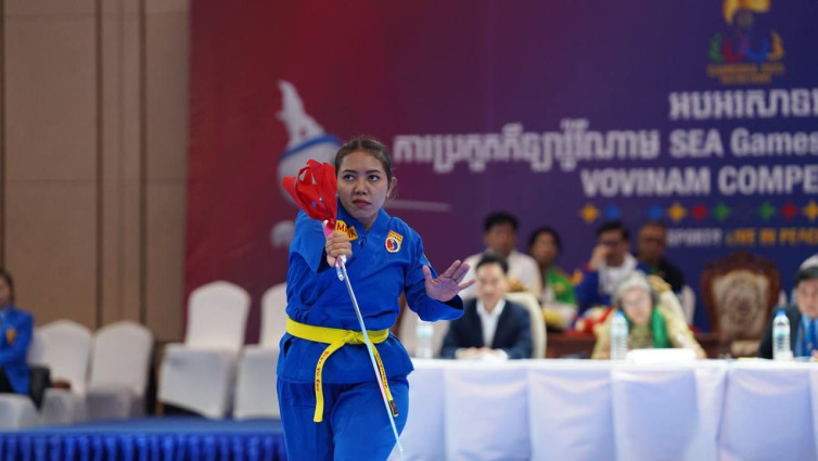 Tambahan Medali Perunggu dari Vovinam Nomor Dual Knife Form Putri