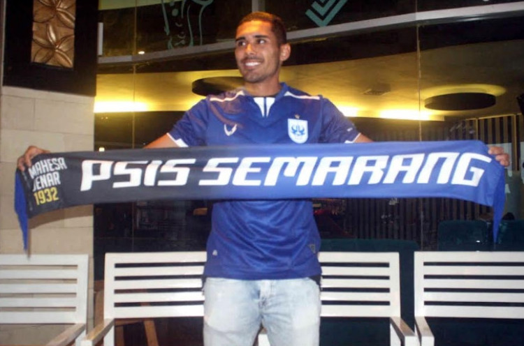 Resmi Perkuat PSIS Semarang, Mimpi Patrick Silva Mota Tercapai