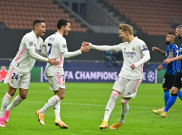 Inter Milan 0-2 Real Madrid: Los Blancos Tekuk 10 Pemain Nerazzurri