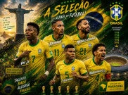 Profil Tim Kandidat Juara Piala Dunia 2026: Timnas Brasil, Menanti Racikan Carlo Ancelotti