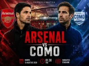 Prediksi dan Statistik Arsenal vs Como: Comeback Cesc Fabregas ke London Utara