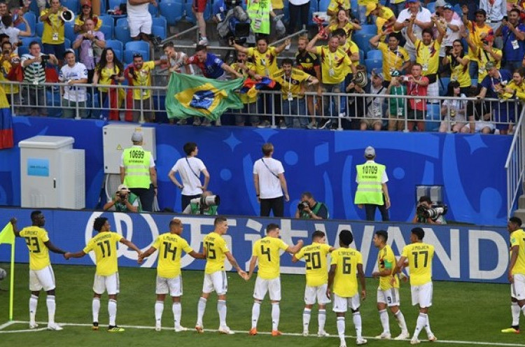 Senegal 0-1 Kolombia: Gol Tunggal Mina Bawa  Los Cafeteros  ke 16 Besar