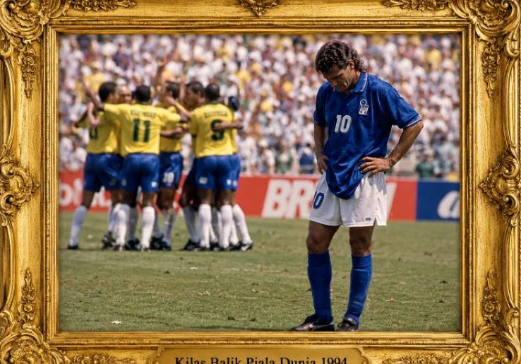 Kilas Balik Piala Dunia 1994: Penalti Roberto Baggio dan Suka Cita Brasil di Amerika Serikat