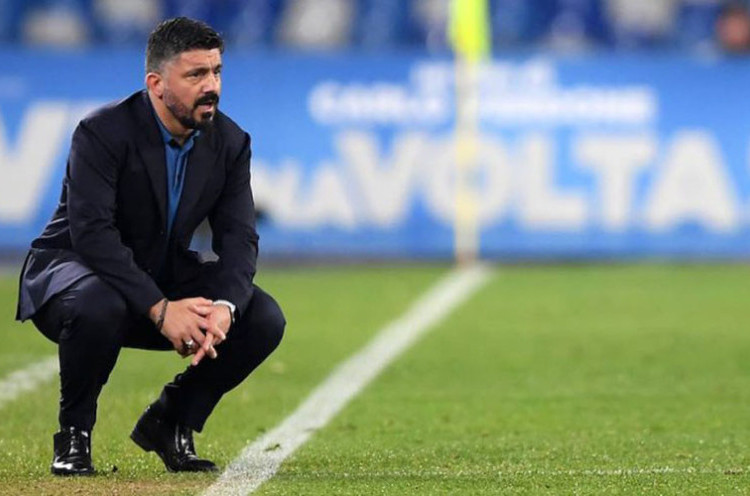 Ribut dengan Presiden Klub, Gattuso dan Napoli Terancam Berpisah