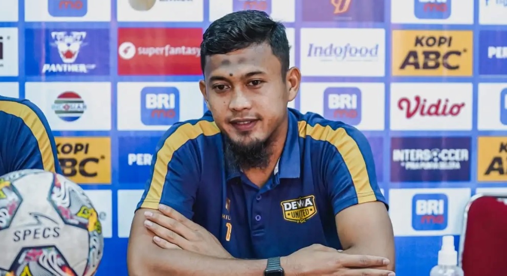 Incar Hasil Maksimal Kontra Persib, Kiper Dewa United FC Ingin Cleansheet