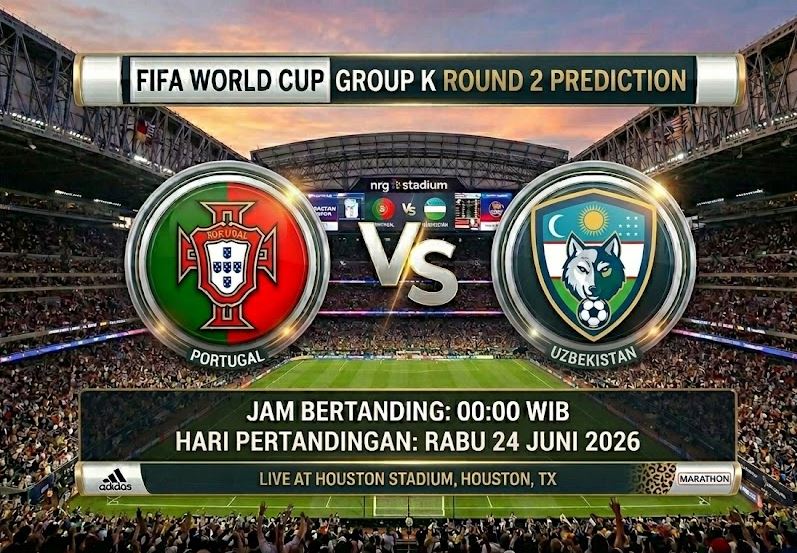 Jadwal Live Streaming Portugal vs Uzbekistan pada Rabu (24/06) Dini Hari WIB, Saatnya Cristiano Ronaldo Cetak Gol?