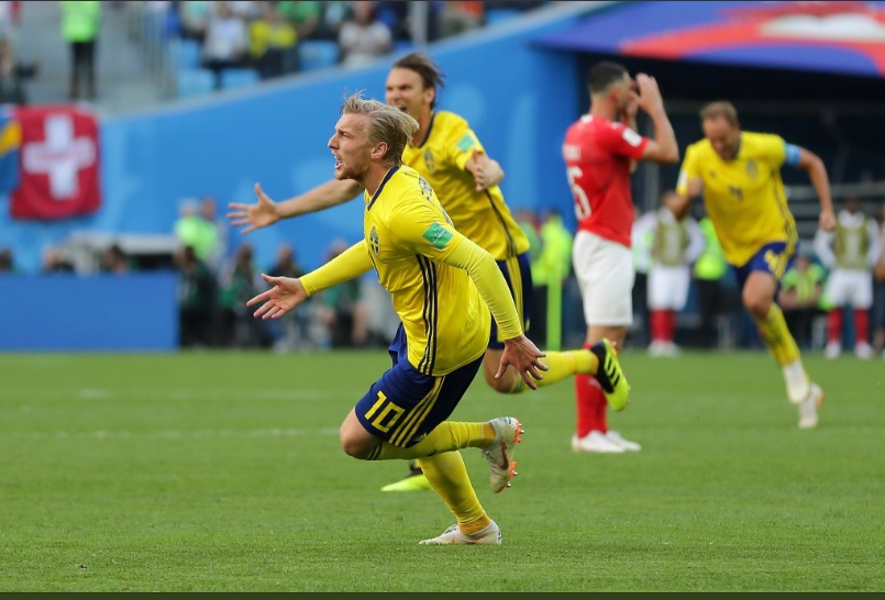 Swedia 1-0 Swiss: Tembus Perempat Final, Blagult Semakin Baik Tanpa Zlatan Ibrahimovic
