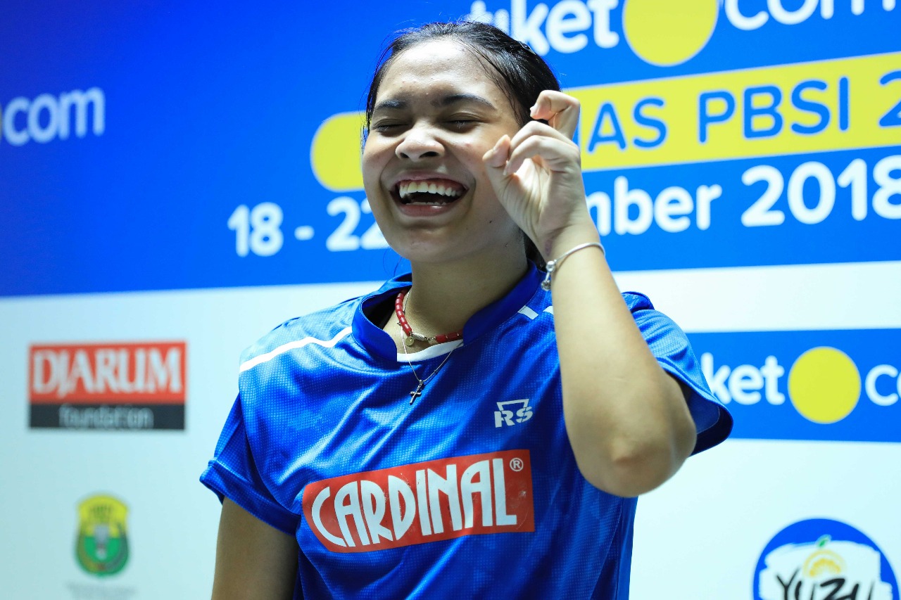 Ditonton Pacar, Semangat Gregoria Mariska Meluap