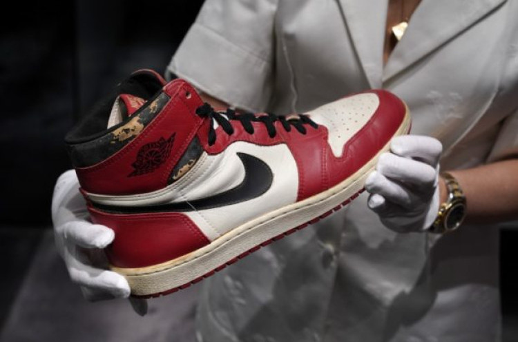 Sepatu Air Jordan 1 Milik Michael Jordan Terjual Rp9,2 Miliar