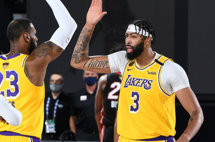Hasil Final NBA: Heat Tak Berkutik di Hadapan Lakers