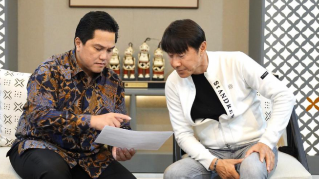 Media Italia Sebut Erick Thohir Akan Ganti STY dengan Pelatih Eropa