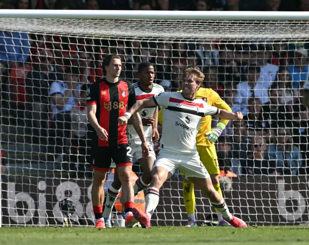 Imbang 1-1 Lawan Bournemouth, Persiapan Bagus Manchester United untuk Laga Melawan Athletic Club