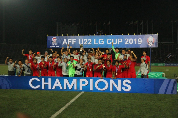 Timnas Indonesia U-22 2-1 Thailand: Skuat Garuda Muda Juara Piala AFF U-22