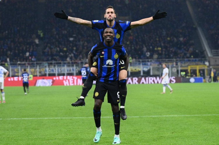 Inter Milan 2-0 Frosinone: Nerazzurri Geser Juventus dari Puncak Klasemen