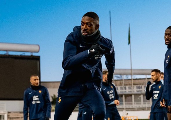 Kroasia Vs Prancis: Kinclong di PSG, Ousmane Dembele Dipuji Didier Deschamps