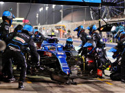 Bungkus Roti Lapis Bikin Fernando Alonso Gagal Finis di Bahrain
