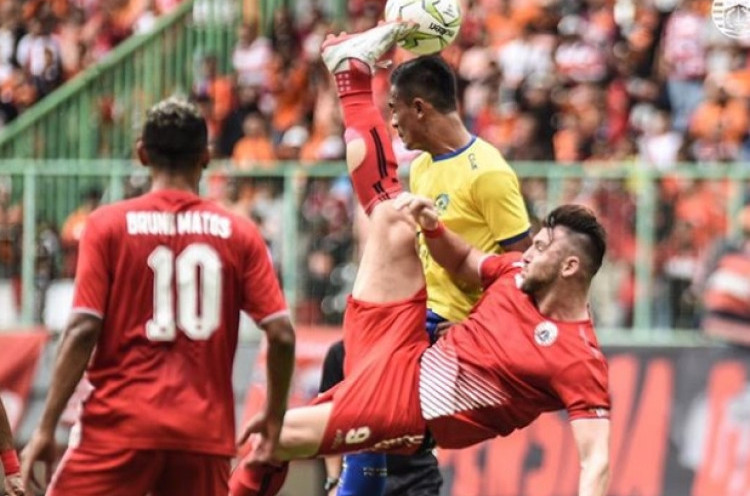 Piala Indonesia 2018: Marko Simic Lima Gol, Persija Jakarta Sikat 757 Kepri Jaya 8-2