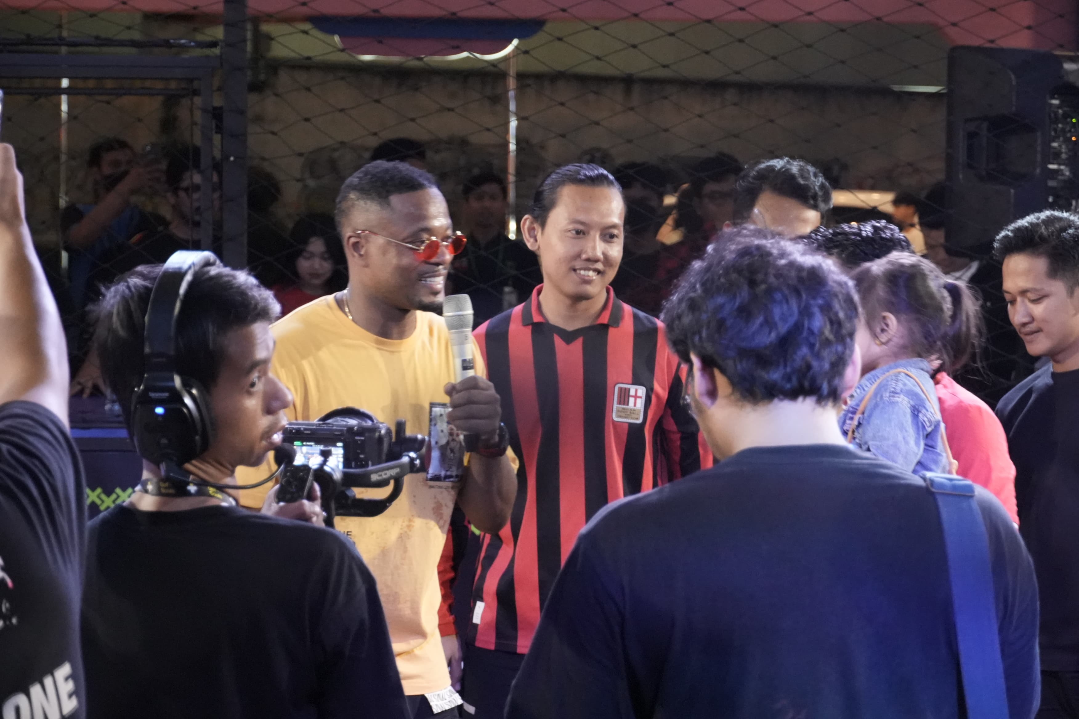 Legenda Manchester United Patrice Evra Guncang Liga Kita Festival di Jakarta