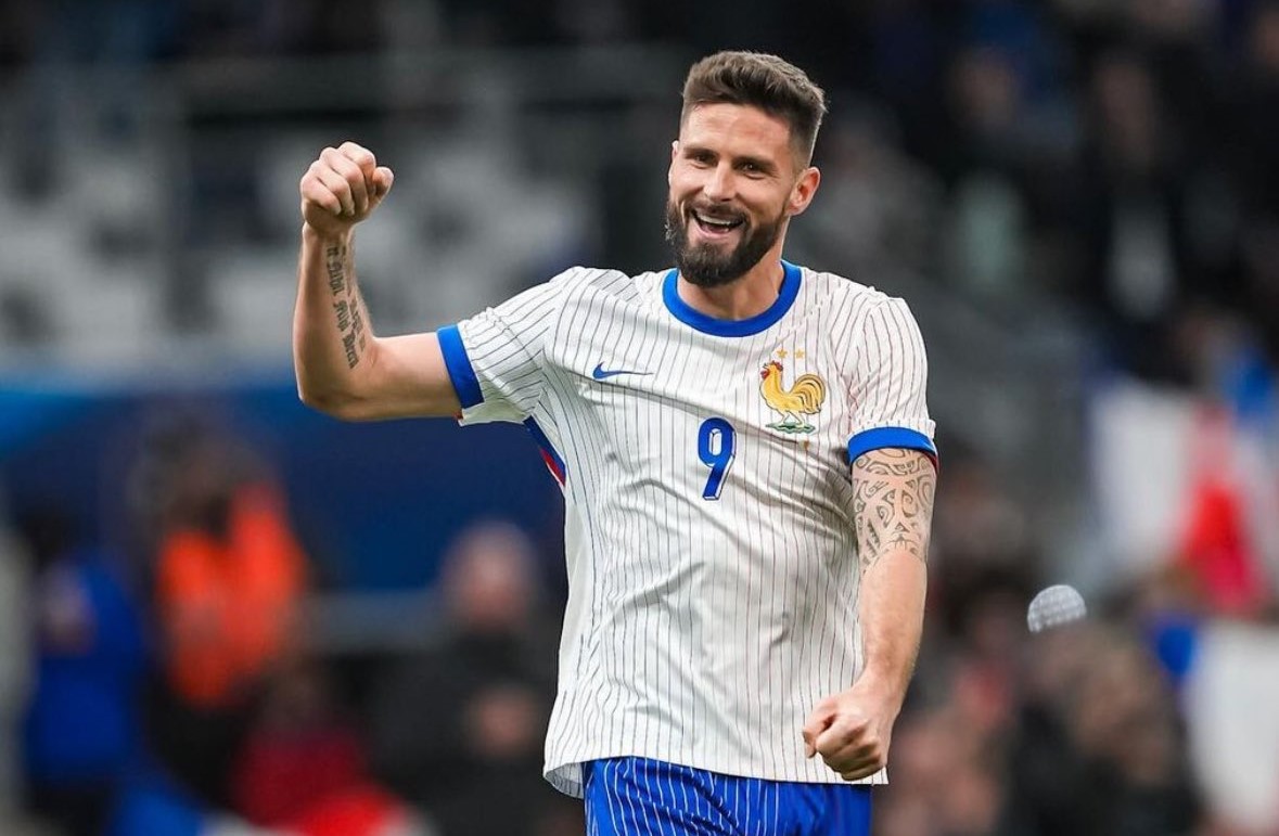 Olivier Giroud Pensiun dari Timnas Prancis Usai Euro 2024