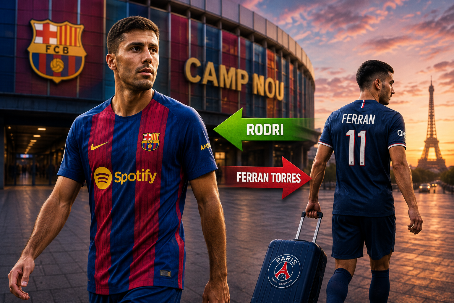 Rodri Sudah Pilih Barcelona, Satu Transfer Ini Bisa Jadi Penentu