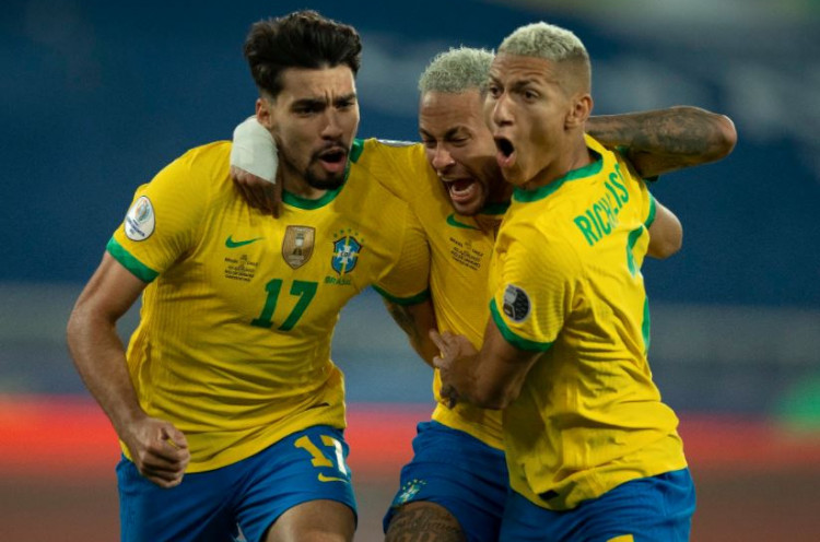 Copa America 2021 - Brasil 1-0 Peru: Juara Bertahan Tak Terbendung