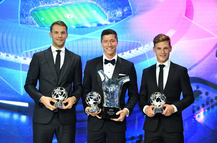 Daftar Pemenang Penghargaan UEFA 2019-2020: Robert Lewandowski Pemain Terbaik