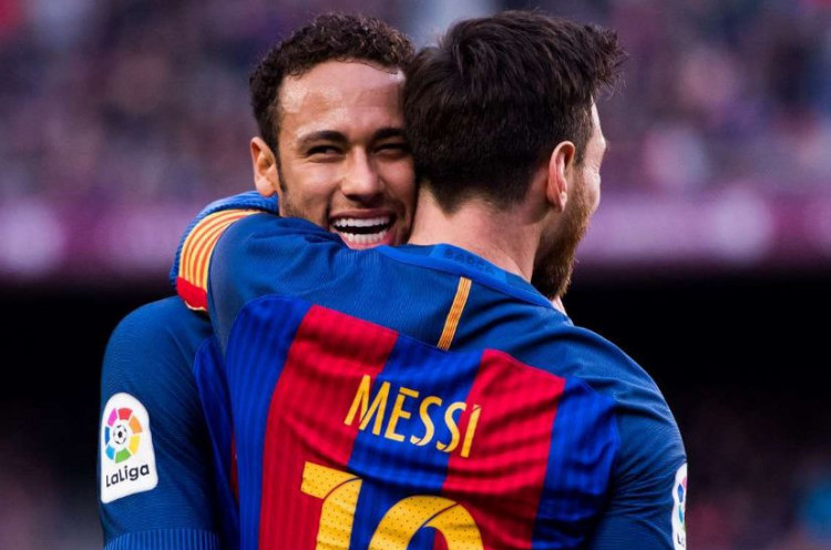 Kode Keras Neymar soal Reuninya dengan Lionel Messi