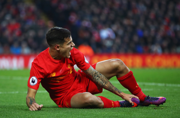 Philippe Coutinho Absen Bela Liverpool Selama Enam Pekan