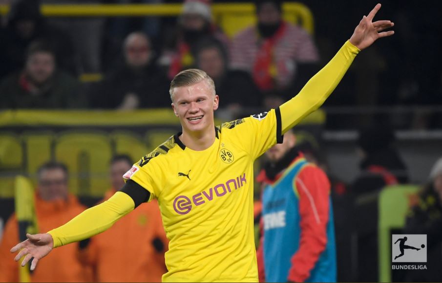 Meski Borussia Dortmund Kalah, Ketajaman Gol Erling Haaland Terus Berlanjut