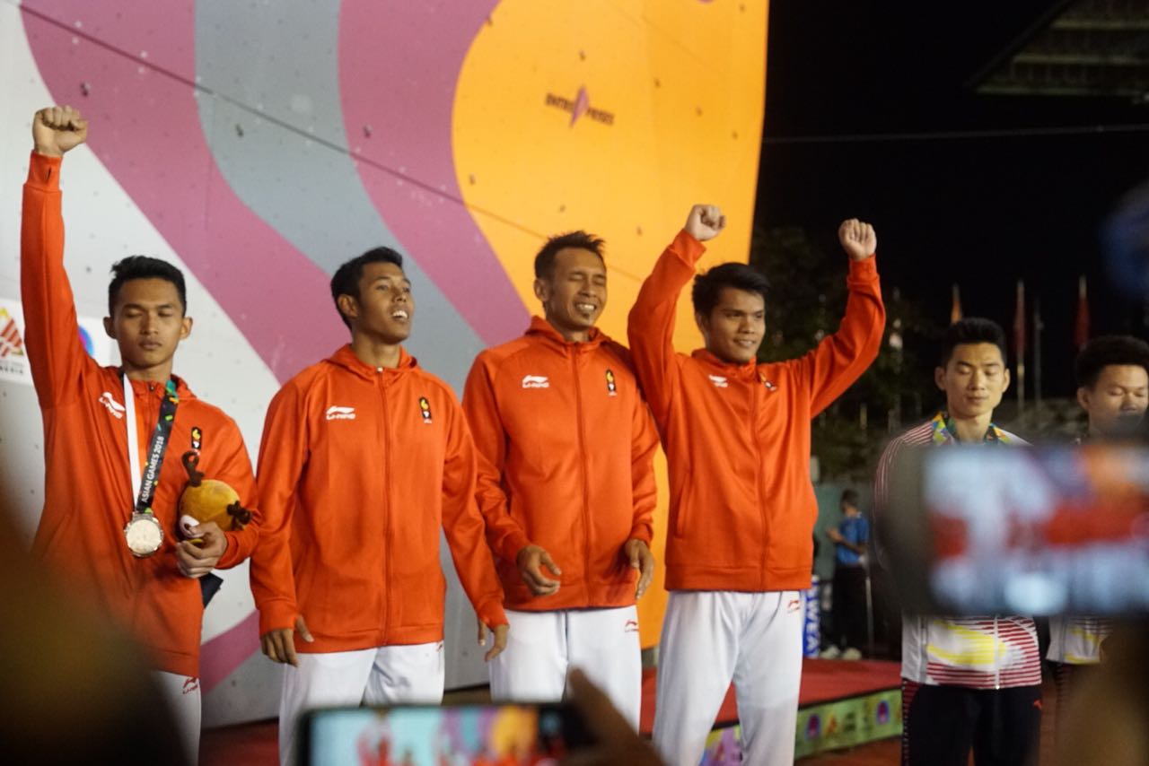 Ungkapan Setelah Indonesia Raih Tiga Medali Emas dari Sport Climbing