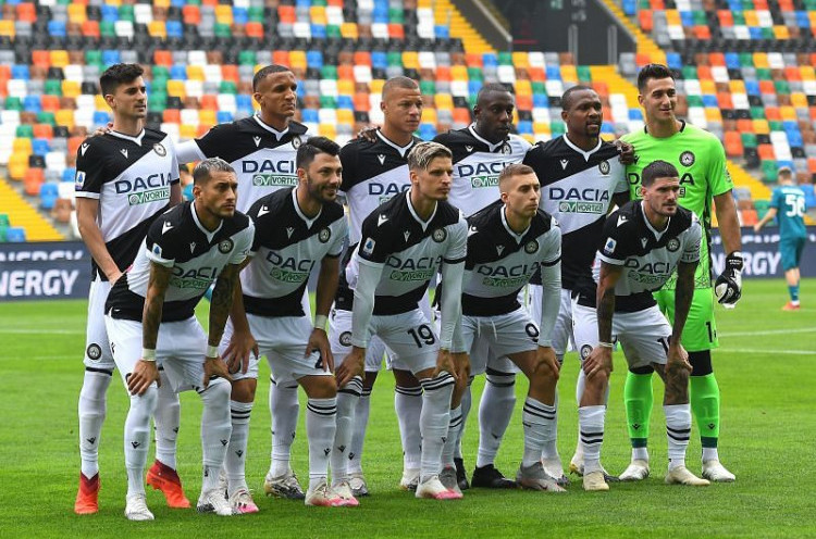 Udinese Jadi Klub Serie A Paling Kebal dari Ancaman Virus Corona