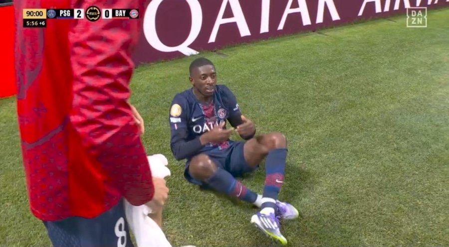Ketika Ousmane Dembele Menirukan Selebrasi Diogo Jota