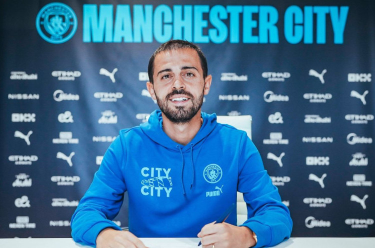 Teken Kontrak Baru, Bernardo Silva Jaga Ambisi Sukses dengan Manchester City