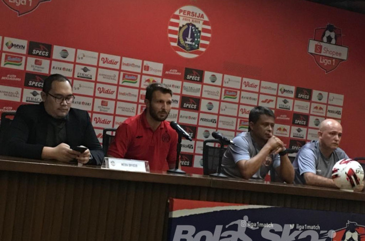 Bek Persija Marco Motta Tak Sabar Debut di Liga 1 di Hadapan Puluhan Ribu Jakmania